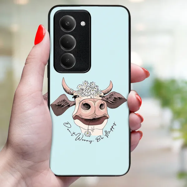 MY ART Ochranný kryt pre Xiaomi Redmi 15 / Redmi 15 5G HAPPY COW (181)