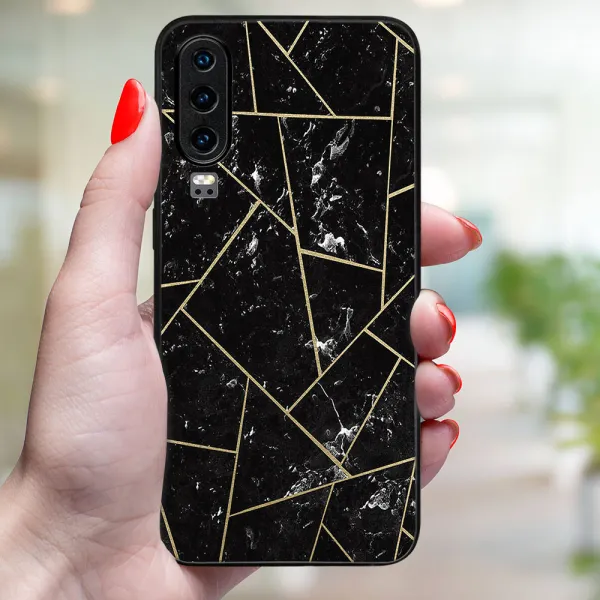 MY ART Ochranný obal pre Huawei P30 POLYGONAL (150)