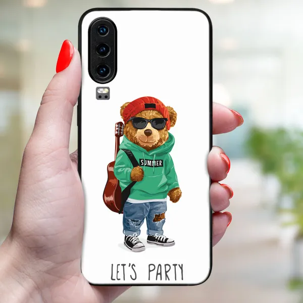 MY ART Ochranný obal pre Huawei P30 BEAR (177)