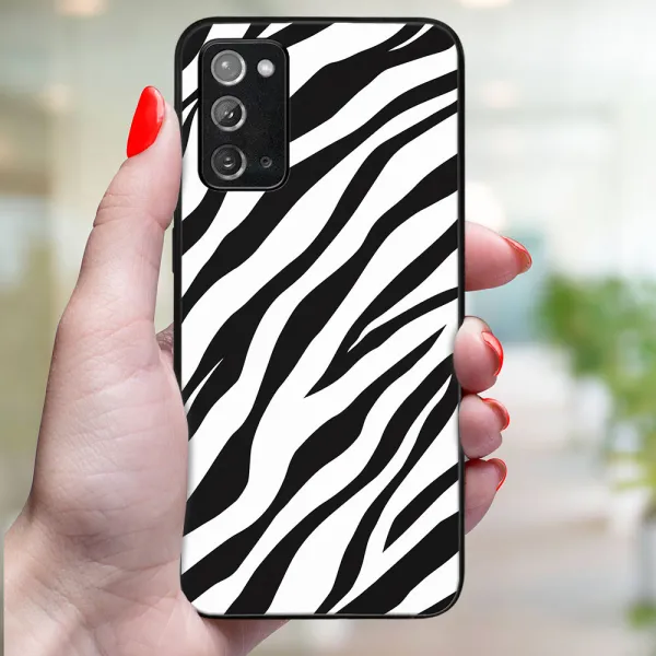 MY ART Ochranný obal pre Samsung Galaxy Note 20 ZEBRA (237)