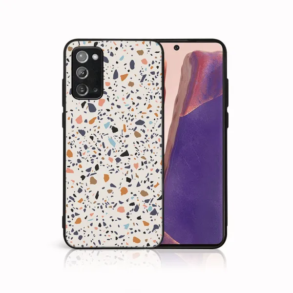MY ART Ochranný obal pre Samsung Galaxy Note 20 BEIGE TERRAZZO (162)