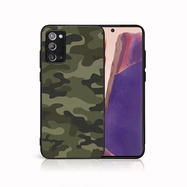 MY ART Ochranný obal pre Samsung Galaxy Note 20 GREEN CAMO (235)