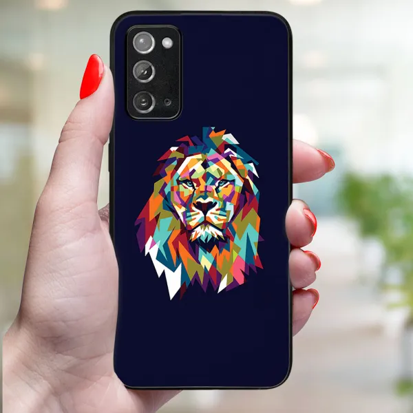 MY ART Ochranný obal pre Samsung Galaxy Note 20 LION (246)