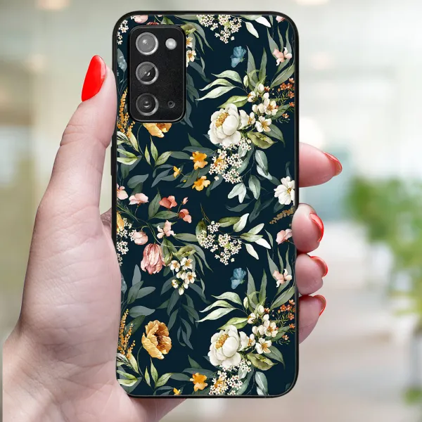 MY ART Ochranný obal pre Samsung Galaxy Note 20 FLORAL (158)