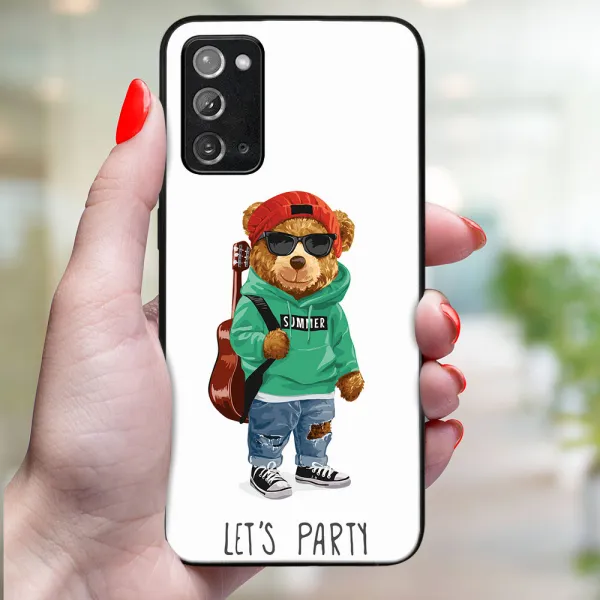 MY ART Ochranný obal pre Samsung Galaxy Note 20 BEAR (177)