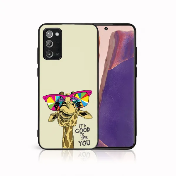 MY ART Ochranný obal pre Samsung Galaxy Note 20 GIRAFFE (180)