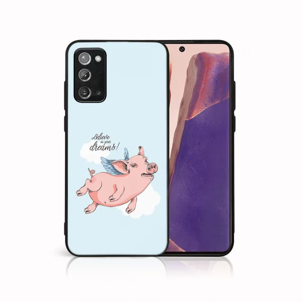 MY ART Ochranný obal pre Samsung Galaxy Note 20 PIG (186)