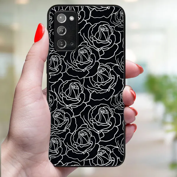 MY ART Ochranný obal pre Samsung Galaxy Note 20 ROSES (172)