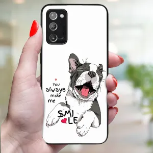 MY ART Ochranný obal pre Samsung Galaxy Note 20 SMILE (189)