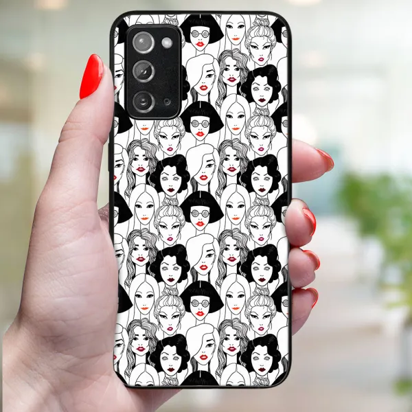 MY ART Ochranný obal pre Samsung Galaxy Note 20 LIPSTICK (174)