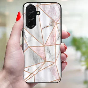 MY ART Ochranný kryt pre Samsung Galaxy A17 / A17 5G PINK MARBLE (143)