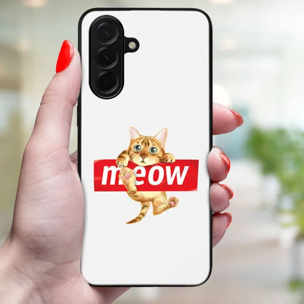 MY ART Ochranný kryt pre Samsung Galaxy A17 / A17 5G MEOW (183)