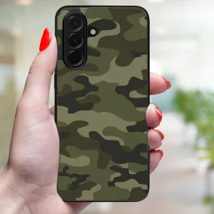 MY ART Ochranný kryt pre Samsung Galaxy A17 / A17 5G GREEN CAMO (235)