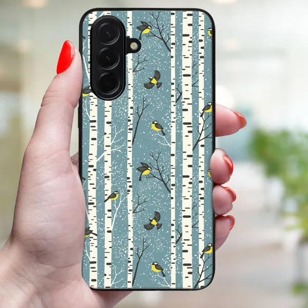 MY ART Kryt s vianočným dizajnom Samsung Galaxy A17 / A17 5G BIRCH (072)