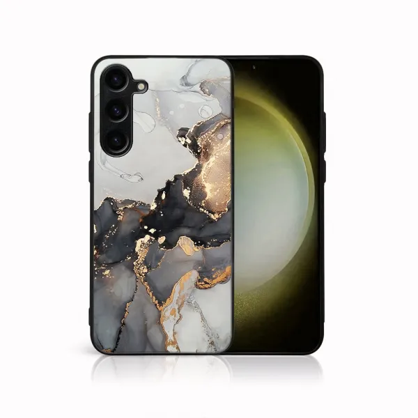 MY ART Ochranný kryt pre Samsung Galaxy S25 FE GREY MARBLE (140)