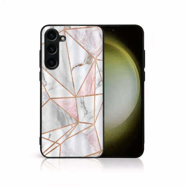 MY ART Ochranný kryt pre Samsung Galaxy S25 FE PINK MARBLE (143)