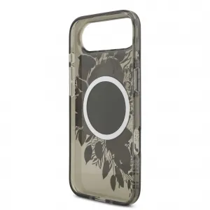 GUESS IML FLOWER STRAP Ochranný kryt Apple iPhone Air BLACK
