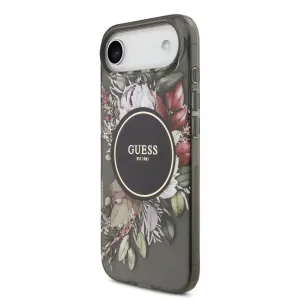 GUESS IML FLOWER STRAP Ochranný kryt Apple iPhone Air BLACK