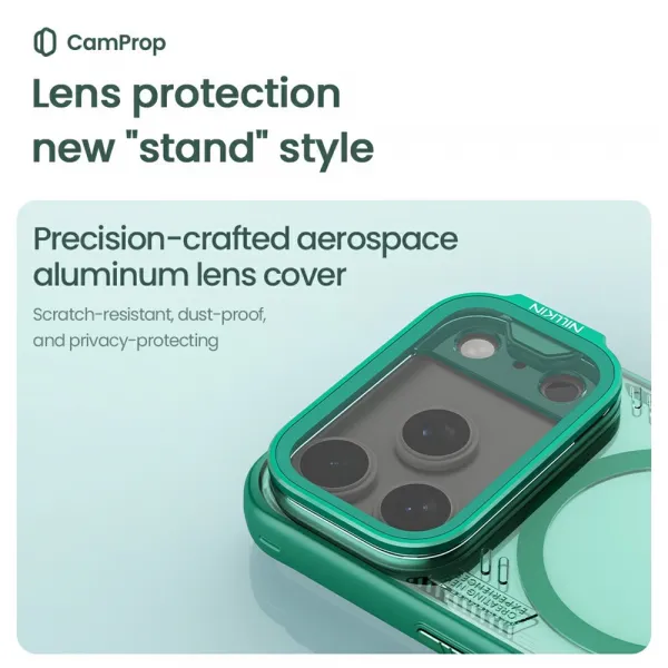 NILLKIN ICEBLADE Ochranný kryt s MagSafe Apple iPhone 17 Pro čierny