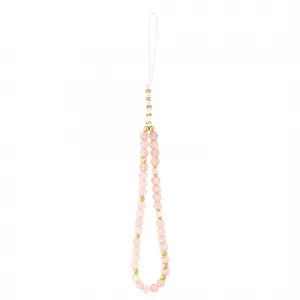 GUESS IML FLOWER STRAP Ochranný kryt Apple iPhone 17 Pro Max ROSE GOLD