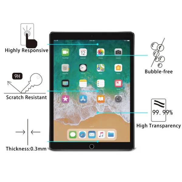 Tvrdené sklo pre tablet Apple iPad Pro 12.9 (2015 / 2017)