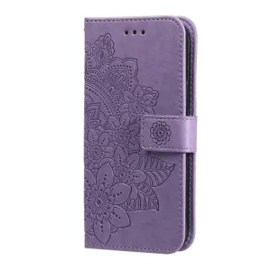 ART MANDALA Peňaženkový obal s remienkom pre Xiaomi 15T Pro fialový