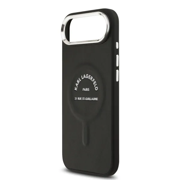 KARL LAGERFELD PU RSG Ochranný kryt s MagSafe Apple iPhone Air BLACK