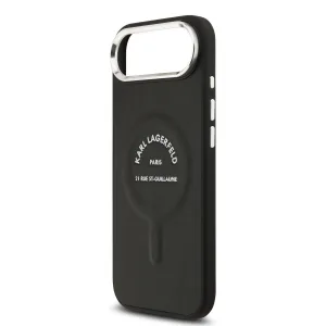 KARL LAGERFELD PU RSG Ochranný kryt s MagSafe Apple iPhone Air BLACK