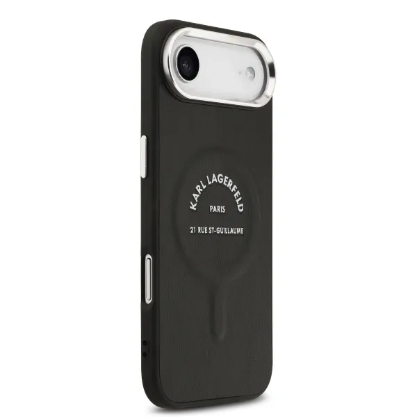 KARL LAGERFELD PU RSG Ochranný kryt s MagSafe Apple iPhone Air BLACK