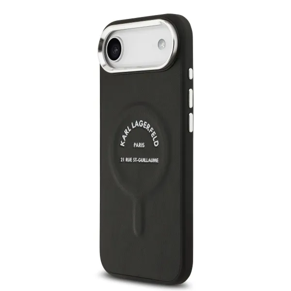 KARL LAGERFELD PU RSG Ochranný kryt s MagSafe Apple iPhone Air BLACK