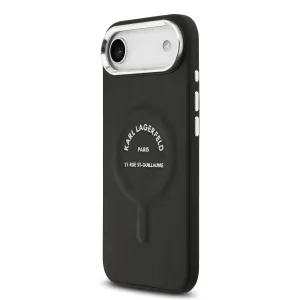 KARL LAGERFELD PU RSG Ochranný kryt s MagSafe Apple iPhone Air BLACK