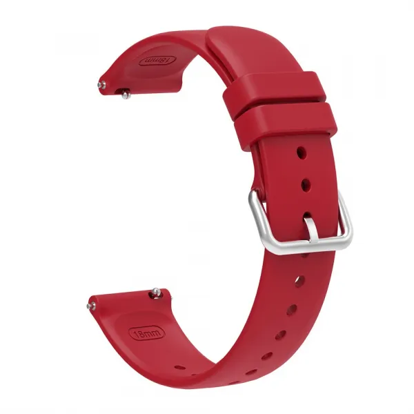 SILICONE Vymeniteľný remienok pre Xiaomi Watch S4 41mm bordový