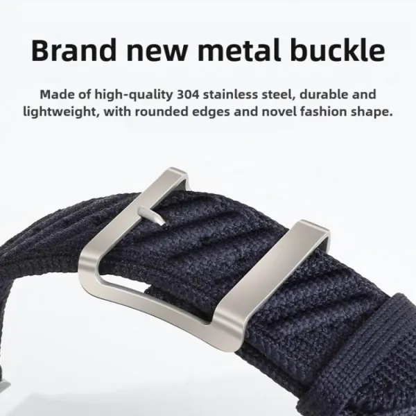 TWILL BAND Nylonový remienok pre Apple Watch 44 / 45 / 46 / 49mm STARLIGHT