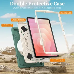 SOLID Odolný obal pre Samsung Galaxy Tab S11 zelený