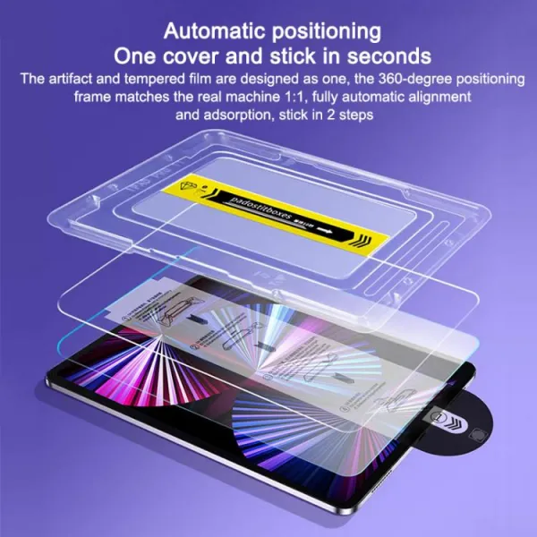 PROTEMIO EASY INSTALL Sklo s inštalačným rámom pre tablet Honor Pad X8a / Honor Pad X8b