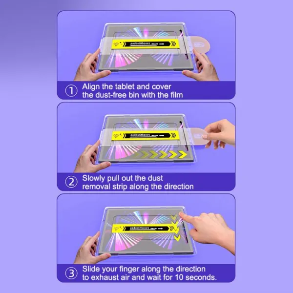 PROTEMIO EASY INSTALL Sklo s inštalačným rámom pre tablet Honor Pad X8a / Honor Pad X8b