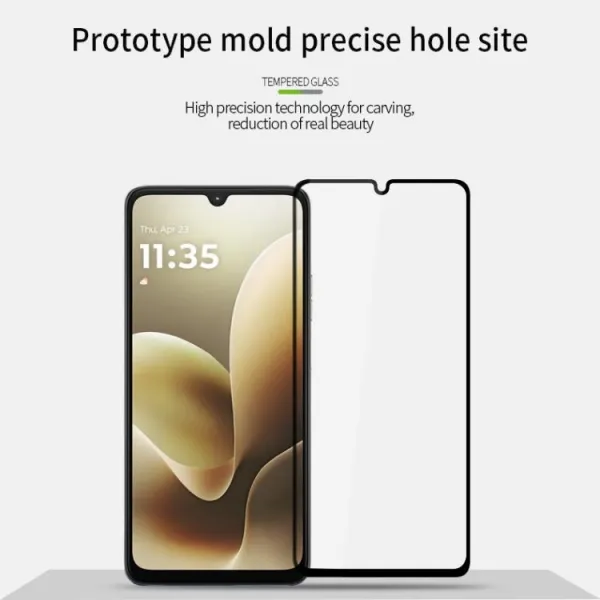 3D Tvrdené ochranné sklo pre Motorola Moto G06 / G06 Power