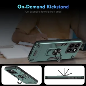 CAMPROTECT Kryt s držiakom pre ZTE Blade A35 zelený