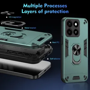 CAMPROTECT Kryt s držiakom pre ZTE Blade A35 zelený