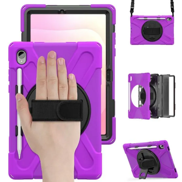 SOLID Odolný obal pre Samsung Galaxy Tab S11 fialový
