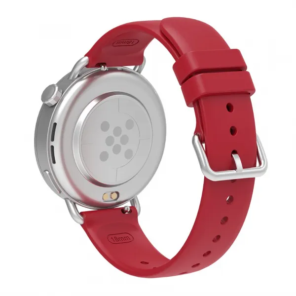 SILICONE Vymeniteľný remienok pre Xiaomi Watch S4 41mm bordový