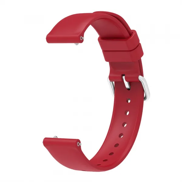 SILICONE Vymeniteľný remienok pre Xiaomi Watch S4 41mm bordový