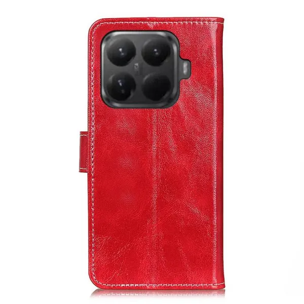 RETRO Peňaženkový obal Xiaomi 15T Pro červený