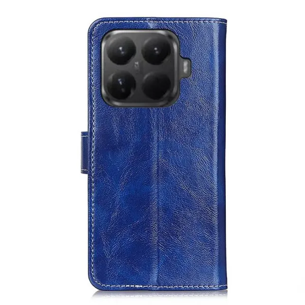 RETRO Peňaženkový obal Xiaomi 15T Pro modrý