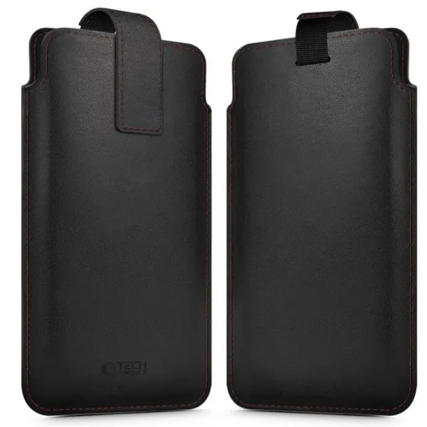 TECH-PROTECT SM65 Univerzálne puzdro na mobil 6 - 6,9" BLACK/RED