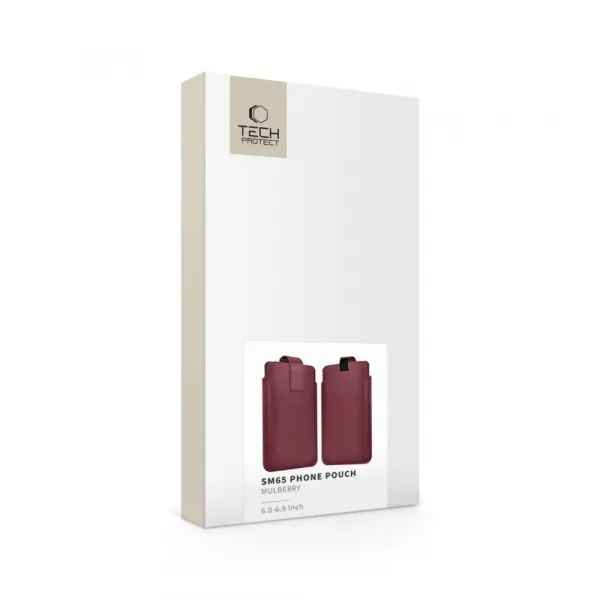 TECH-PROTECT SM65 Univerzálne puzdro na mobil 6 - 6,9" MULBERRY