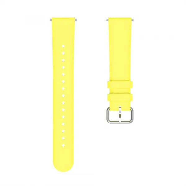 SILICONE Vymeniteľný remienok pre Xiaomi Watch S4 41mm žltý