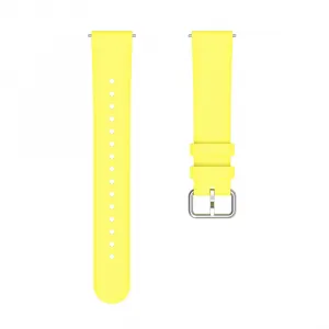 SILICONE Vymeniteľný remienok pre Xiaomi Watch S4 41mm žltý