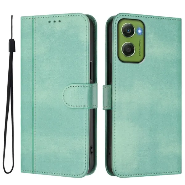 LINEAR Peňaženkový obal pre Motorola Moto G06 / G06 Power zelený