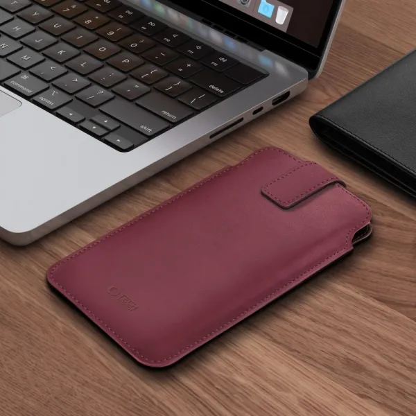 TECH-PROTECT SM65 Univerzálne puzdro na mobil 6 - 6,9" MULBERRY